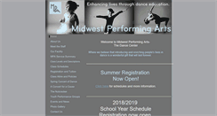 Desktop Screenshot of mpadance.com